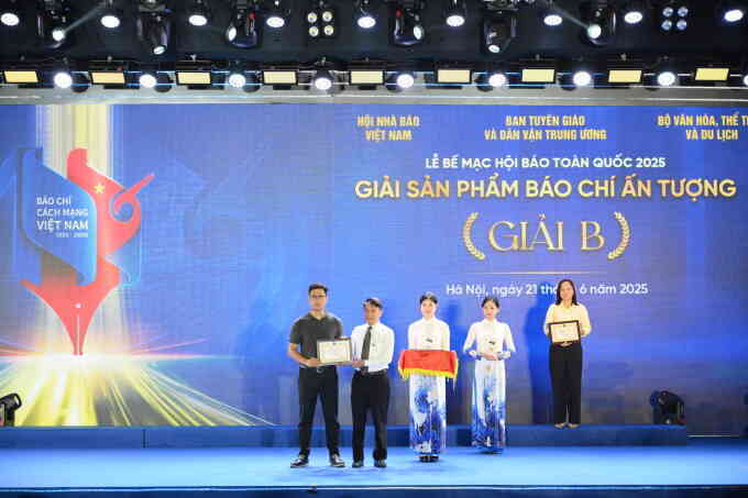 VnExpress đoạt hai giải tại Hội Báo toàn quốc 2025