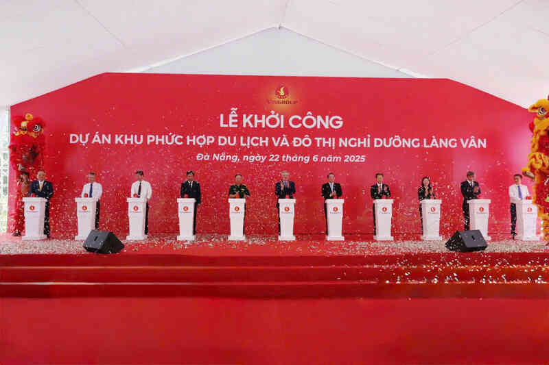 Khởi công khu phức hợp du lịch và đô thị nghỉ dưỡng Làng Vân