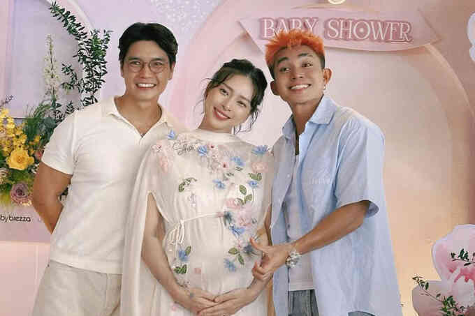 Ngô Thanh Vân mở tiệc chào đón con đầu lòng