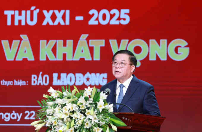 Agribank nhận giải `Vinh quang Việt Nam 2025`