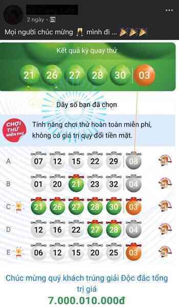 Trải nghiệm chơi thử xổ số tự chọn quay số nhanh Lotto 5/35 trên Vietlott SMS