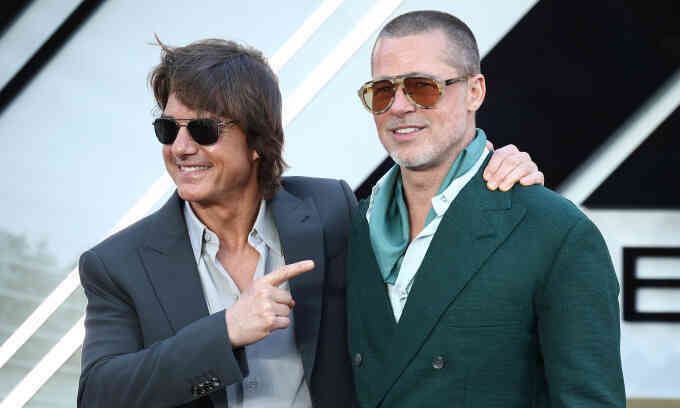Brad Pitt tái ngộ Tom Cruise