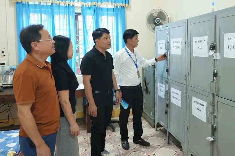 Đảm bảo an toàn cho hơn 40.000 sĩ tử trong kỳ thi tốt nghiệp THPT