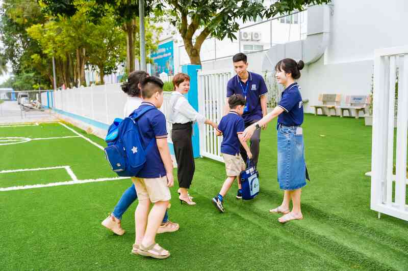 Trường Tiểu học và THCS Unigo kiến tạo những giờ học nhiều năng lượng