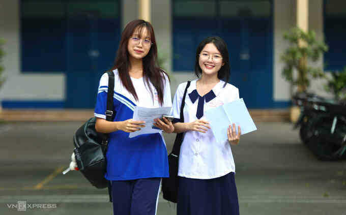 Thí sinh thi tốt nghiệp THPT ngày cuối