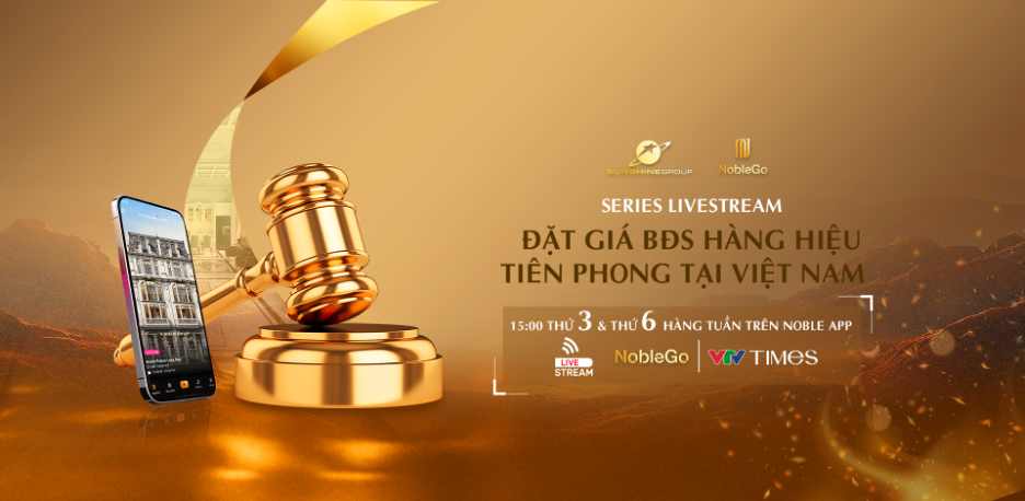 Sunshine Group livestream đặt giá căn hộ vào 1/7, giá khởi điểm bằng 50% giá thị trường