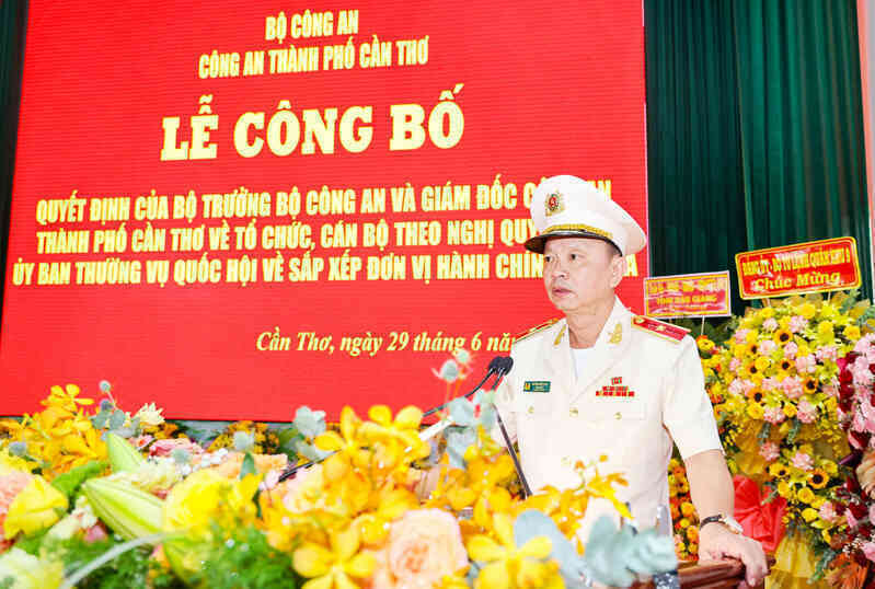 Chân dung giám đốc và 9 phó giám đốc Công an TP Cần Thơ mới
