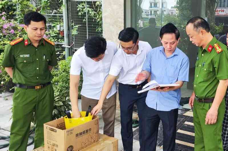 Công an tỉnh Thanh Hóa thông tin về vụ khám xét nhà "đại ca giang hồ"