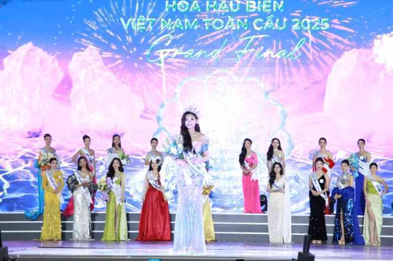 Nguyễn Hoài Phương Anh đăng quang Hoa hậu Biển Việt Nam toàn cầu 2025