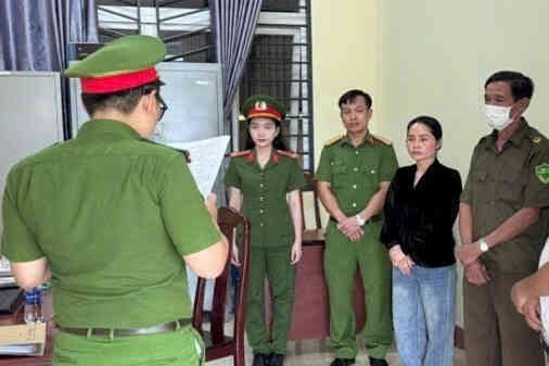 Nữ giám đốc sản xuất hàng giả 