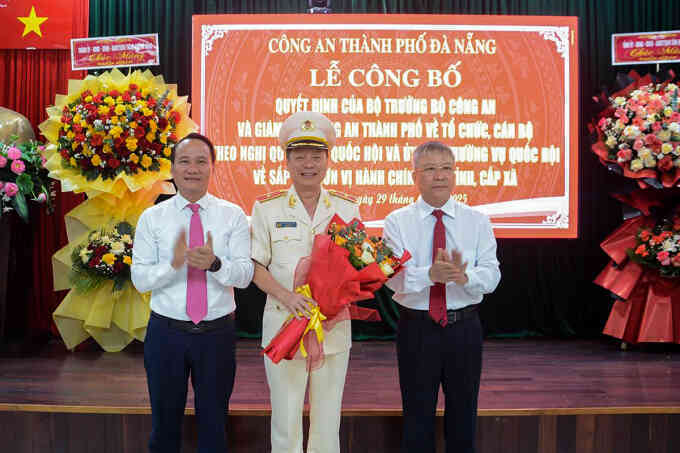 Thiếu tướng Nguyễn Hữu Hợp làm Giám đốc Công an Đà Nẵng