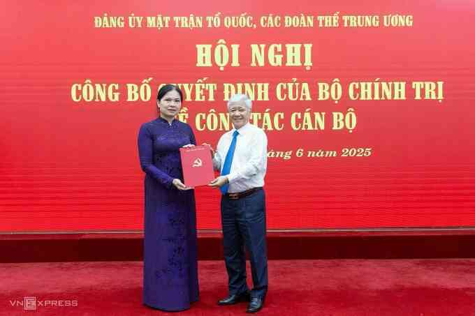 Bí thư Tỉnh ủy Tuyên Quang cũ tham gia Thường vụ Đảng ủy Mặt trận Tổ quốc