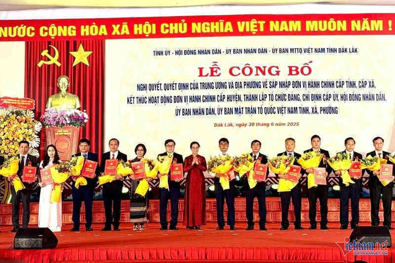 Danh sách 102 bí thư xã, phường mới ở Đắk Lắk