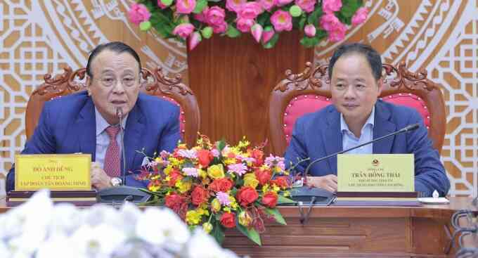 Chủ tịch Tân Hoàng Minh tiếp tục xin làm dự án 4.300 ha ở Đà Lạt