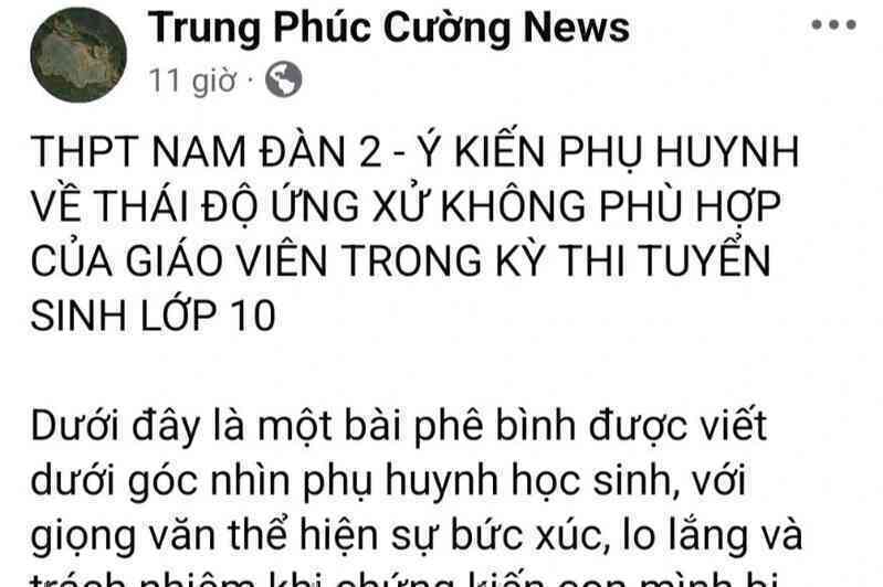 Đình chỉ giám thị phát ngôn “Học chi cho lắm rồi cũng đi làm thuê”