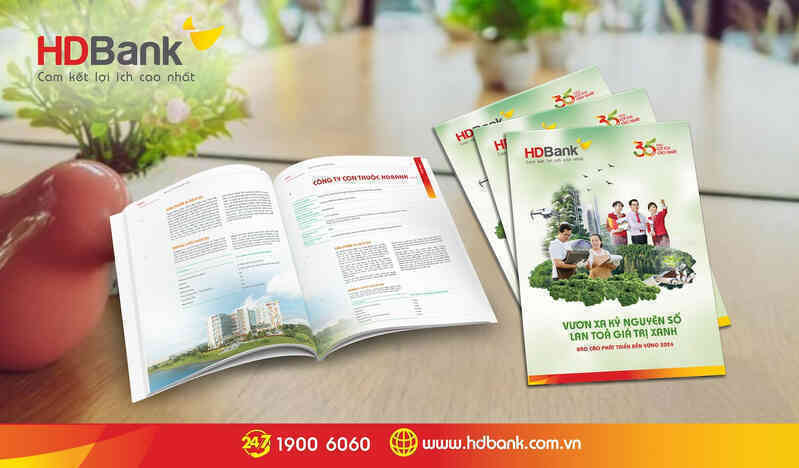 HDBank công bố báo cáo Phát triển bền vững năm 2024