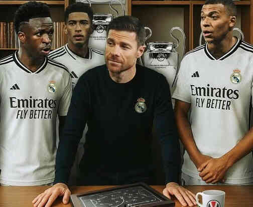 Xabi Alonso bắt đầu tại Real Madrid chỉ với… 5 cầu thủ