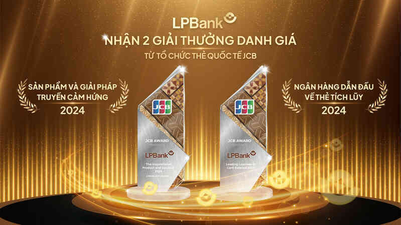 LPBank nhận cú đúp giải thưởng từ JCB