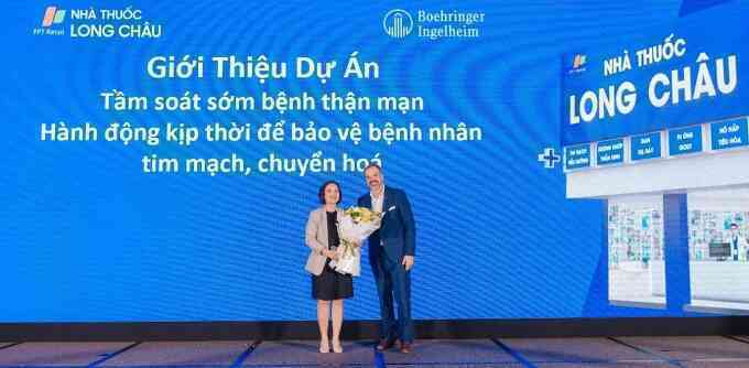 Long Châu và Boehringer Ingelheim tầm soát sớm bệnh thận mạn miễn phí