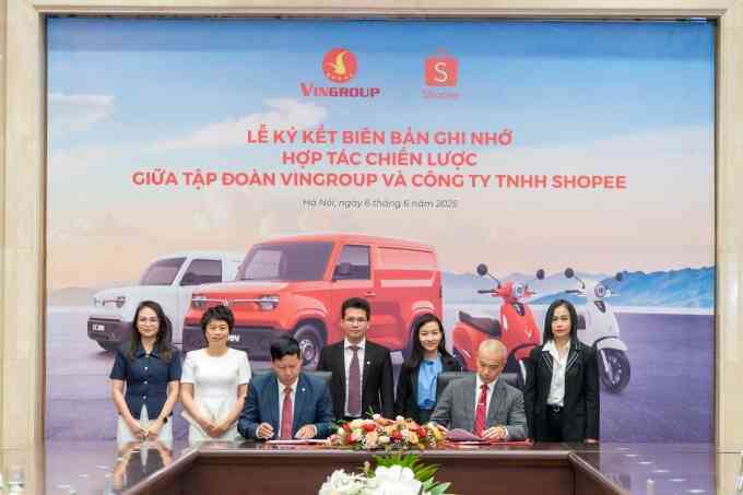Vingroup hợp tác với Shopee