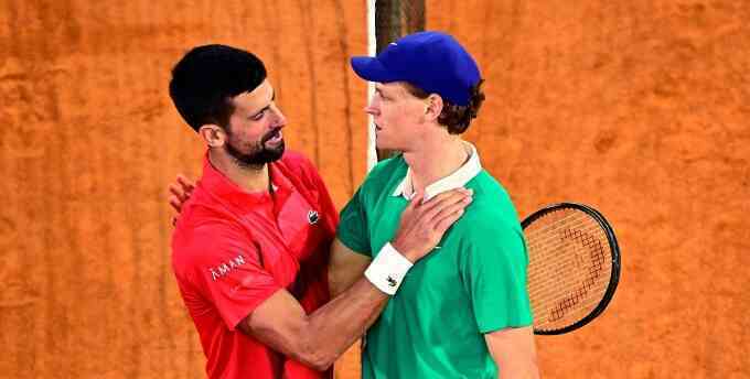 Djokovic thua Sinner ở bán kết Roland Garros