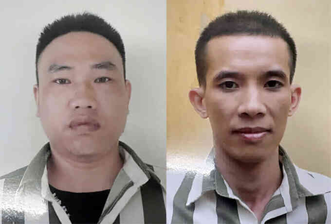 Hai phạm nhân đục tường trốn trại giam Thanh Xuân