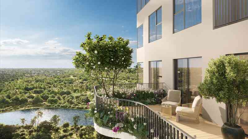 Tháp đôi Sky Retreat đáp ứng nhu cầu sống trên cao của cư dân hiện đại