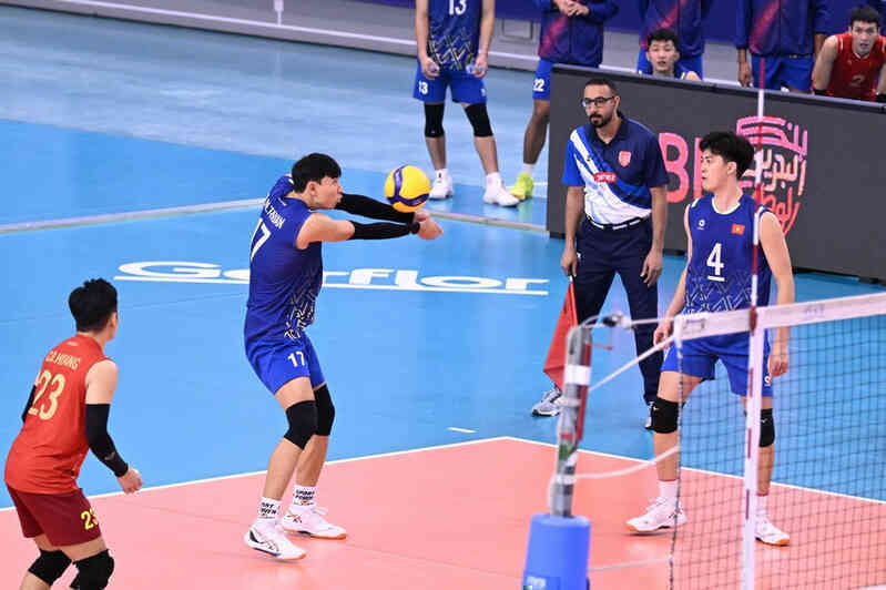 Bóng chuyền nam Việt Nam thua Indonesia sau 5 set nghẹt thở