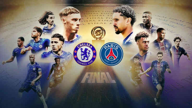 Link xem trực tiếp bóng đá Chelsea vs PSG: Chung kết FIFA Club World Cup 2025
