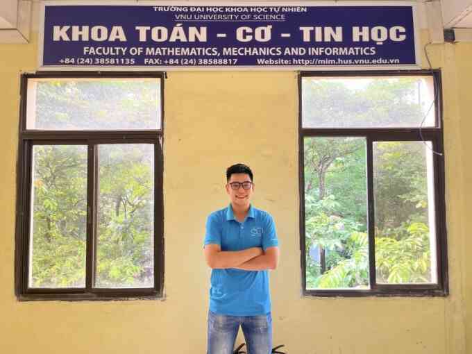 Tân cử nhân tài năng Toán là thủ khoa trường Tự nhiên