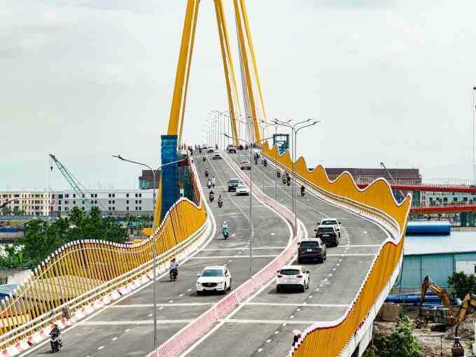 Vingroup thông xe cầu Hoàng Gia tại Hải Phòng