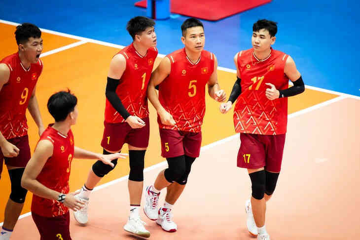 Bóng chuyền nam Việt Nam khởi đầu thuận lợi ở chặng 2 SEA V.League