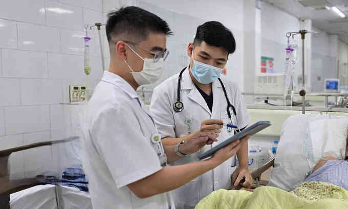 Sét đánh chảy máu não người phụ nữ