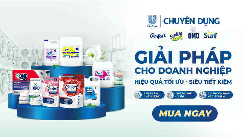 Unilever Chuyên Dụng - giải pháp làm sạch tối ưu dành cho doanh nghiệp