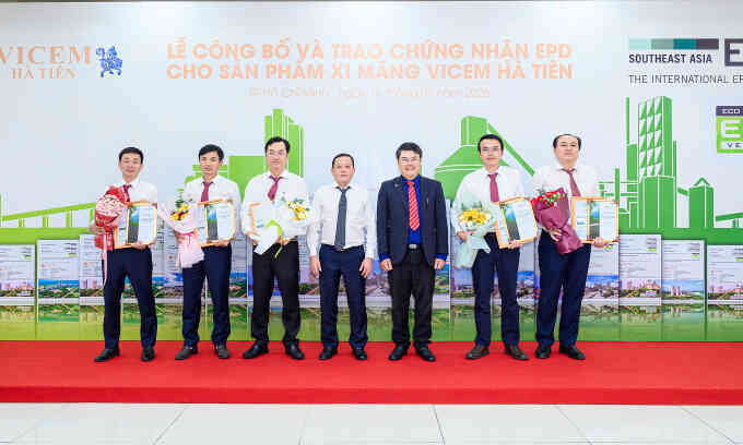 Vicem Hà Tiên đạt chứng nhận quốc tế về môi trường