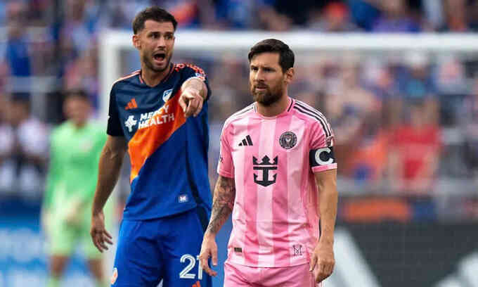 Messi đứt mạch ghi bàn trong trận thua đậm đội nhì bảng MLS