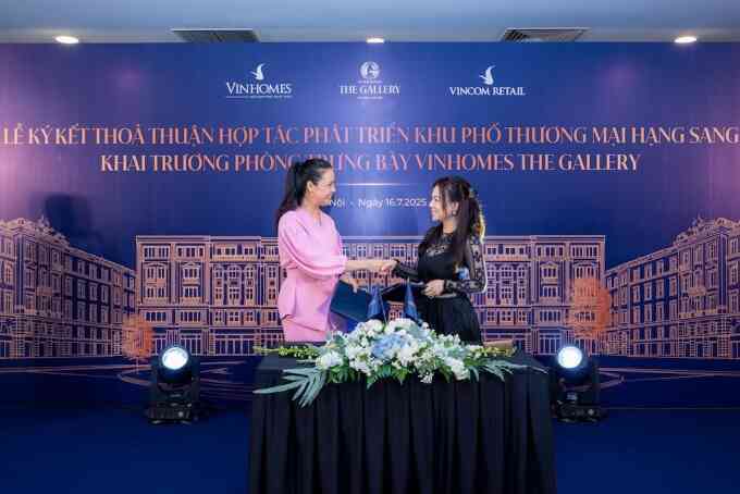 Vinhomes và Vincom Retail hợp tác phát triển phố thương mại hạng sang