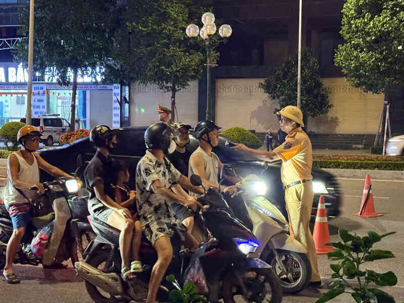 Bắc Ninh ra quân xử lý nạn đua xe trái phép, xử phạt gần 1 tỷ đồng trong đêm
