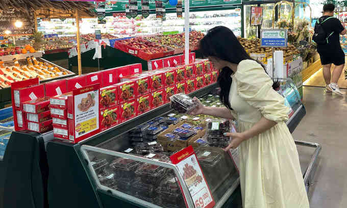 Cherry Mỹ về Việt Nam giá rẻ kỷ lục