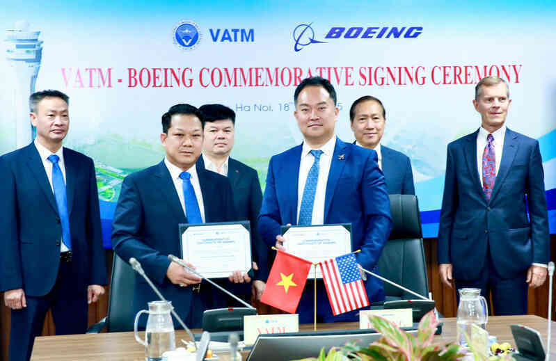 `Ông lớn` Boeing bắt tay VATM, nâng cấp quản lý bay cho Long Thành