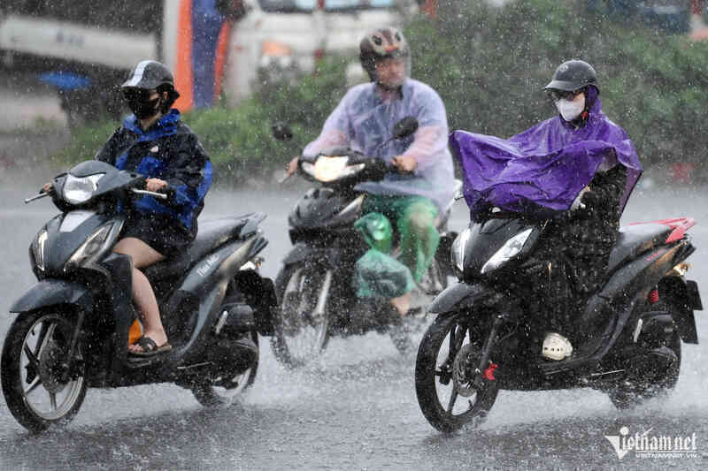 Dự báo thời tiết 21/7/2025: Miền Bắc mưa lớn sầm sập, Hà Nội cao nhất chỉ 29 độ