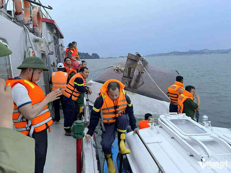Giám đốc công an Quảng Ninh thông tin về vụ lật tàu Vịnh Xanh 58 trên vịnh Hạ Long