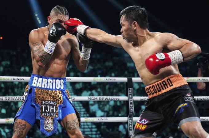 Pacquiao tái xuất quyền Anh bằng trận hòa kịch tính