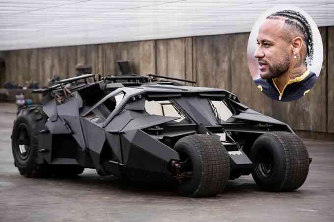 Neymar chi hơn 1,5 triệu USD mua siêu xe Batmobile