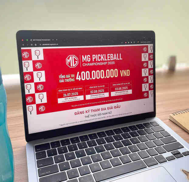 Khởi động giải đấu MG Pickleball Championship 2025