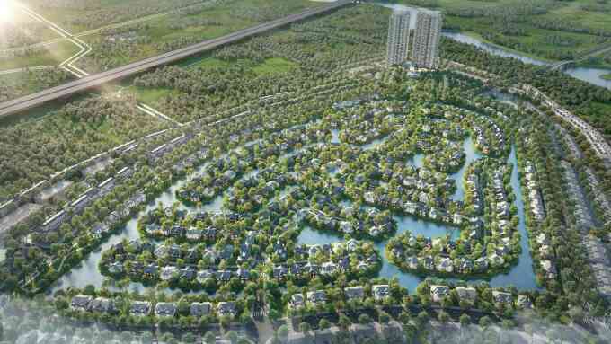 Ecopark lần đầu đưa biệt thự đảo 35 ha vào đô thị Tây TP HCM