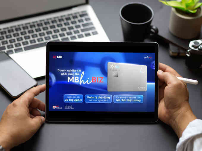MB ra mắt thẻ doanh nghiệp đa năng MB Hi BIZ