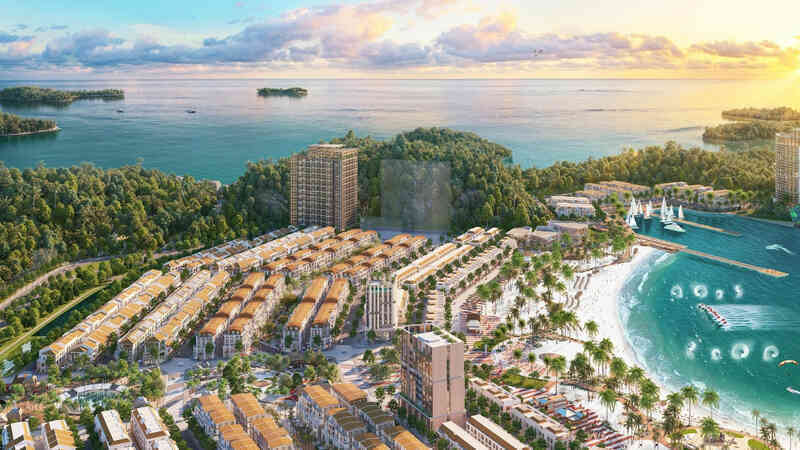 Nhịp sống sôi động trên những ‘giao lộ vàng’ tại dự án Sun Group Cát Bà