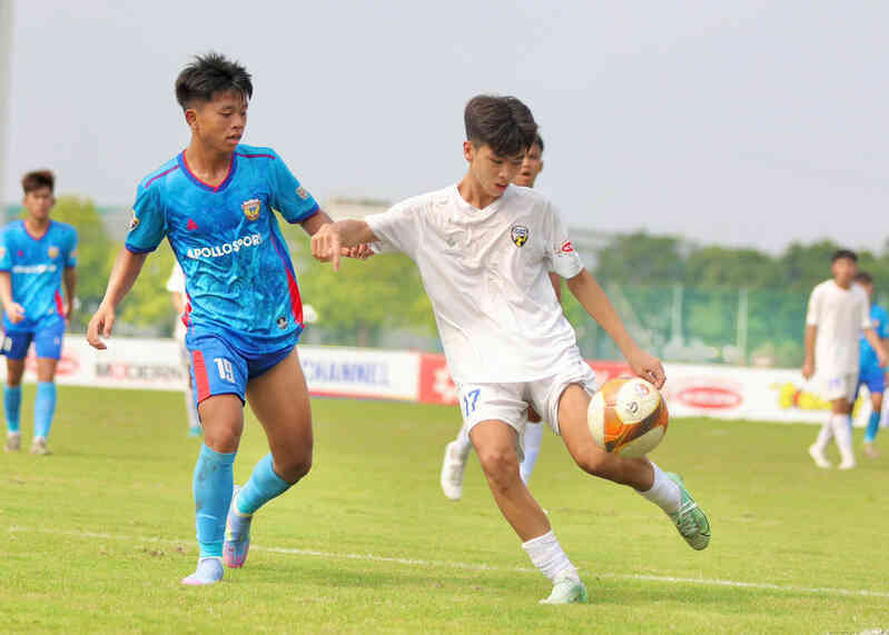 Thể Công Viettel gặp PVF ở tứ kết VCK U15 Quốc gia
