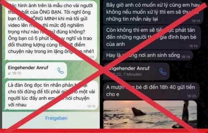 Nhiều thanh niên bị tống tiền khi 